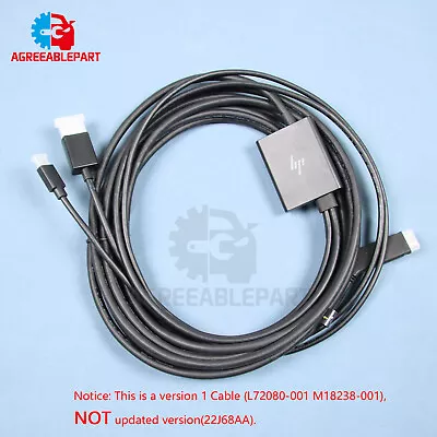 Genuine HP VR 6 Meter Cable For HP Reverb G2 VR Headset L72080-001 Version 1 • $95.98