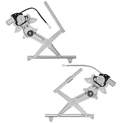 Pair Power Window Regulator For Toyota Camry 1997-2001 Front Left Right W/ Motor • $52.99