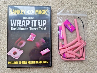 £10 • Buy Jay Sankey - Wrap It Up - Magic DVD And Gimmick
