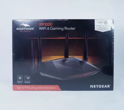 NETGEAR Nighthawk XR1000 - Gaming Router  AX5400 -100AUS Wifi 6 Router • $489