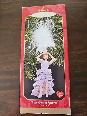 Hallmark Kepepsake I Love Lucy Lucy Gets In Pictures Christmas Ornament 1999 F30 • $15.99