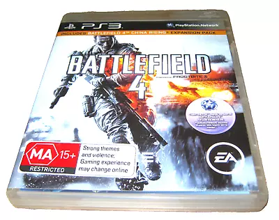 Battlefield 4 - Includes Manual - PS3 - PlayStation 3 - VGC • $7.15