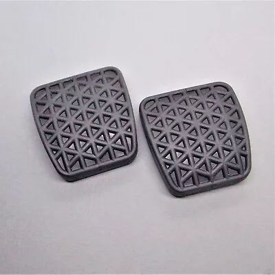 2 Pieces Pedal Coverings Brake Pedal Clutch Pedal Pedal Pedal Rubber For Opel Zafira A NEW • $6.01