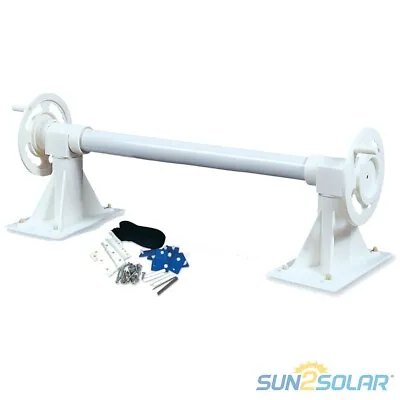 Sun2Solar In-Ground Swimming Pool Solar Blanket Cover Reel Up To 16 & 20' Wide • $149.99