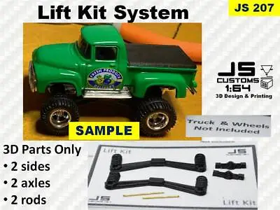 Matchbox Lift Kit - 56 Ford Pickup (1997-2007) - 3D Printed - Parts Only • $2.75
