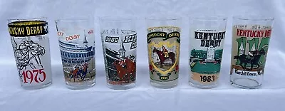 Vintage Official Kentucky Derby Frosted Mint Julep Glass Your Choice • $3
