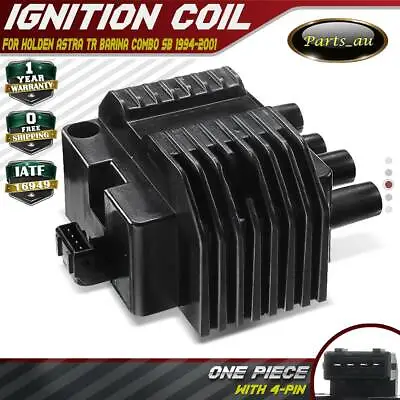 $69.99 • Buy Ignition Coil Pack For Holden Astra TR Barina Combo SB 1994-2001 1.4L 1.6L 16SE