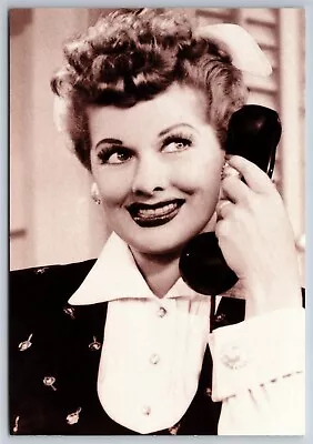 I Love Lucy Film Photo Lucy On The Phone Close Up 4  X 6  Postcard Reprint CO5 • $4.50