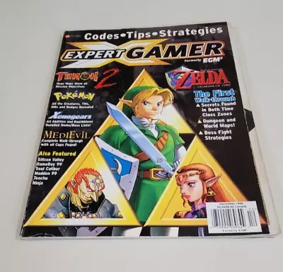 Electronic Gaming Monthly EGM2 Expert Gamer Magazine - Zelda Retro Mag • $16