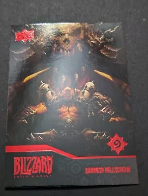 🎯🔥2023 Upper Deck Blizzard Legacy Garrosh Hellscream HORDE #111 Hearthstone🧨 • $4.99