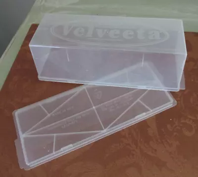 Kraft Velveeta Cheese Keeper 2 Lb. Capacity 2 Piece Storage Container • $17