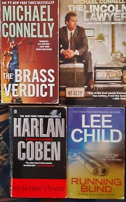 Michael Connelly Lee Child Harlan Coben-YOU PICK The Title-Thrillers-Paperback • $1.50