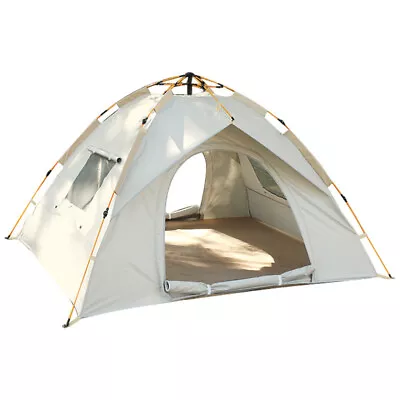 2-3 Man Person Camping Tent Oxford Cloth Waterproof Room Outdoor Hiking Tent • $49.87