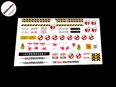 CUSTOM STICKERS For Ghostbusters 21108 Ecto 1 1a And Firehouse  ModelsToysetc • $12.20