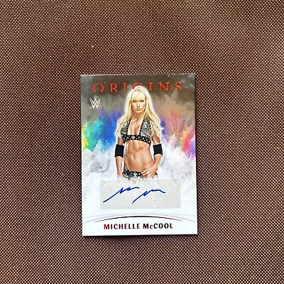 MICHELLE McCOOL 2022 PANINI WWE ORIGINS AUTO AUTOGRAPH CARD • $39.99