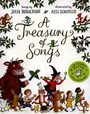 A Treasury Of Songs: Book And CD Pack [With Audio CD] By Donaldson Julia • $8.02