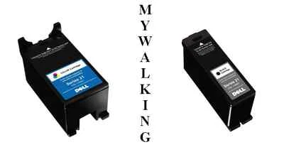 $46.26 • Buy Original Dell Y499d Colour + Y498d Black Inks V313 V313w P513w V515w P713w V715w