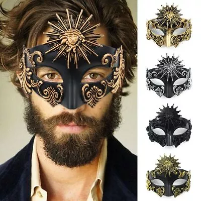 Props Prom Party Supplies Party Cosplay Props Half Face Mask Halloween  Masks • $16.50