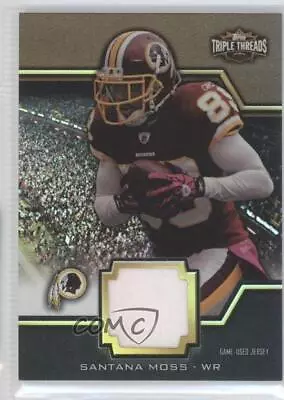 2011 Topps Triple Threads Unity Relics Sepia /27 Santana Moss #TTUSR-114 • $11.75