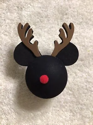 Disney Antenna Topper Antenna Ball Mickey Mouse Ears Rudolph Reindeer Red Nose • $6.50