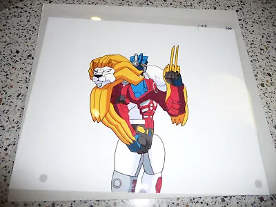 Transformers Beast Wars II Production Animation Cel W/Sketch Optimus Prime Lio • $399.99