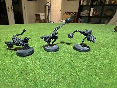 Warhammer Fantasy Old World 3 Night Goblin Fanatics Primed Black • $15