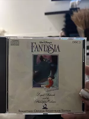Walt Disney Fantasia Disc 2 Remastered Original Soundtrack CD 1990 Mickey Mouse • £3.85