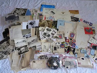 Military Huge Lot Memorabilia History Photos Documents Over 800 Items 17 Pounds+ • $399.99