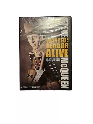 WANTED DEAD OR ALIVE - Steve McQueen - The Complete First 1 One Season DVD NEW • $5