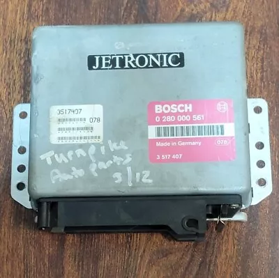 1989-1992 Volvo 240 Series Engine Control Module OEM 0280000561 ECM ECU PCM  • $150