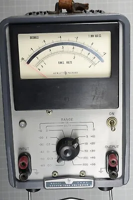 HP 400L Vacuum Tube Voltmeter -Powers Up. • $65