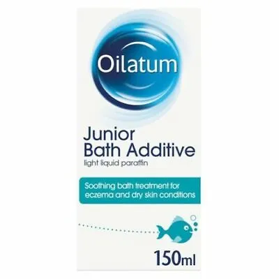 £9.99 • Buy Oilatum Junior Eczema And Dry Skin Emollient Bath Additive, 1 X 150 Ml