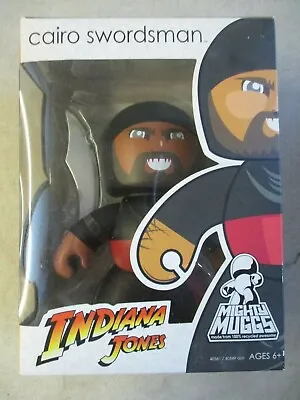 Sealed Mib 2008 Mighty Muggs Indiana Jones Cairo Swordsman Vinyl Figure • $9.99