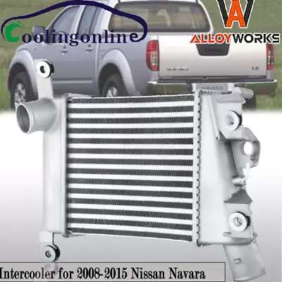 Alumimun Intercooler Fit 2008-2015 Nissan Navara D22 4cly 2.5L YD25 Turbo Diesel • $169