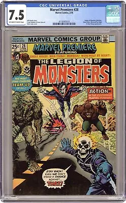 Marvel Premiere #28 CGC 7.5 1976 4118065010 • $210