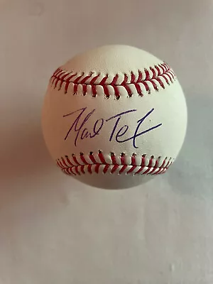 Mark Teixeira Autographed Baseball With JSA COA • $65