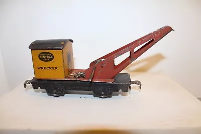 Marx Wrecker Crane Car - Prewar O Gauge • $25