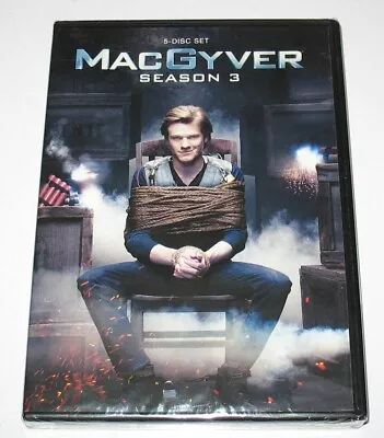 The New MacGyver: Season 3 (DVD 2018) Brand New Factory Sealed • $12.99