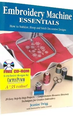 Embroidery Machine Essentials: How To Stabilize Hoop And Stitch Decorative ... • $4.12