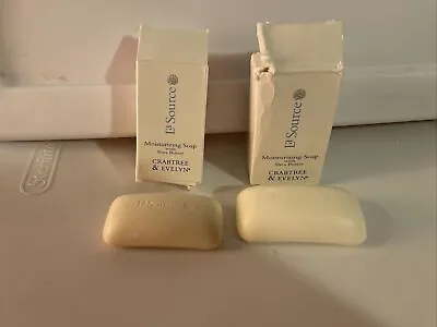 Crabtree & Evelyn LA SOURCE Moisturizing SOAP W/ Shea Butter Bars 1.25 & 1.75 Oz • £12.53