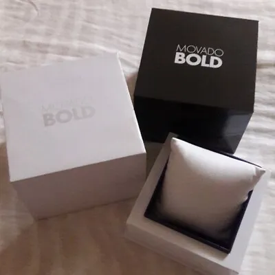 New Movado Bold Watch Presentation Gift Box • $18.99
