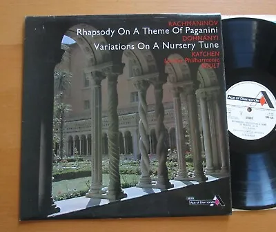 SDD 428 Rachmaninov Paganini Rhapsody Dohnanyi Nursery Katchen Boult NM Decca LP • £9.99