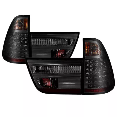 BMW 00-06 X5 E53 Smoke LED Rear Tail Light Set Signal Brake Lamp • $218.29