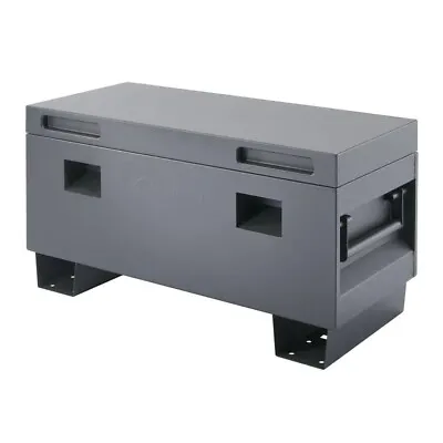Trinity 36 Inch Job Site Box Tool Storage Rust Resistant Powder Coated Gray • $220
