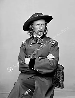 1865 Major General George Custer Vintage Photograph - 8.5  X 11  Reproduction • $13.58