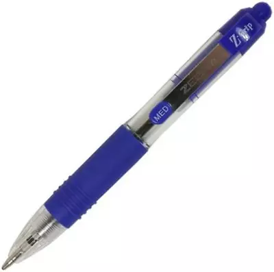 Z-Grip Mini Retractable Ballpoint Pen - Blue - Pack Of 12 • $19.81