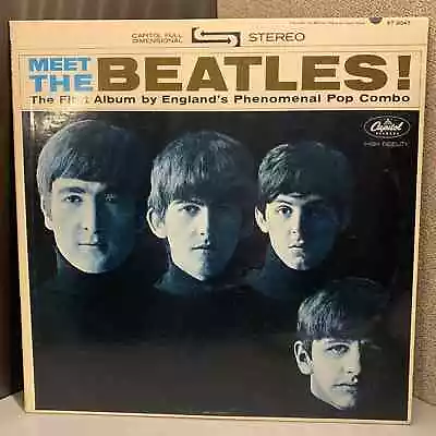 Meet The Beatles! Vintage Vinyl 1st Pressing VG/VG+ 1964 • $25