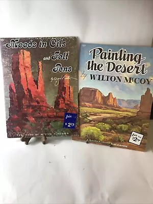 Walter T Foster Moods In Oils & F Pen   & Painting The Desert Walter Foster • $24