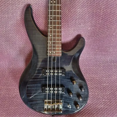 Yamaha Trbx 604 Fm Electric Bass Guitar Translucent Black • £550