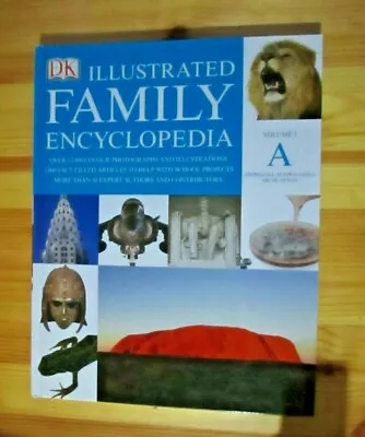 Illustrated Family Encyclopedia By Dorling Kindersley  Volume 1 Hardback Book • £0.99